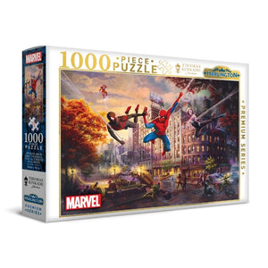 Harlington Jigsaws Thomas Kinkade - Marvel - Spiderman and Friends The Ultimate Alliance (1000pc) Harlington