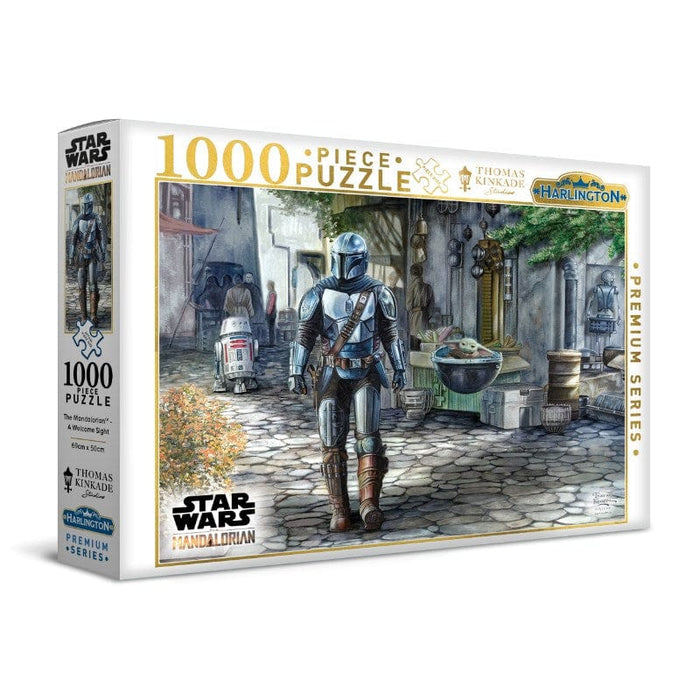 Thomas Kinkade - Star Wars - The Mandalorian - A Welcome Sight (1000pc) Harlington