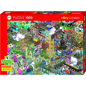 Heye Jigsaws Eboy - London Quest (1000pc) Heye