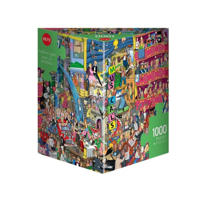 Lyon - Best Of Musicals (1000pc Triangle Box) Heye