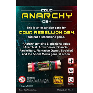 Indie Boards & Cards Board & Card Games Coup Rebellion G54 - Anarchy