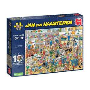 Jumbo Jigsaws 10th Anniversary - Jan Van Haasteren (1000pc)