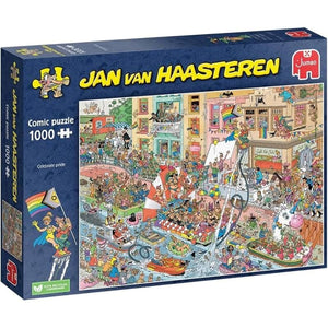 Jumbo Jigsaws Celebrate Pride - Jan Van Haasteren (1000pc)