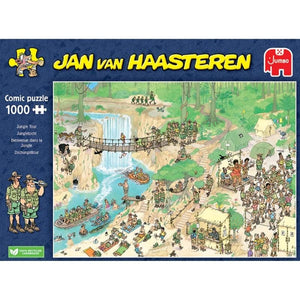 Jumbo Jigsaws Jungle Tour - Jan Van Haasteren (1000pc)