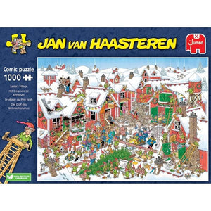 Jumbo Jigsaws Santa's Village - Jan Van Haasteren (1000pc)