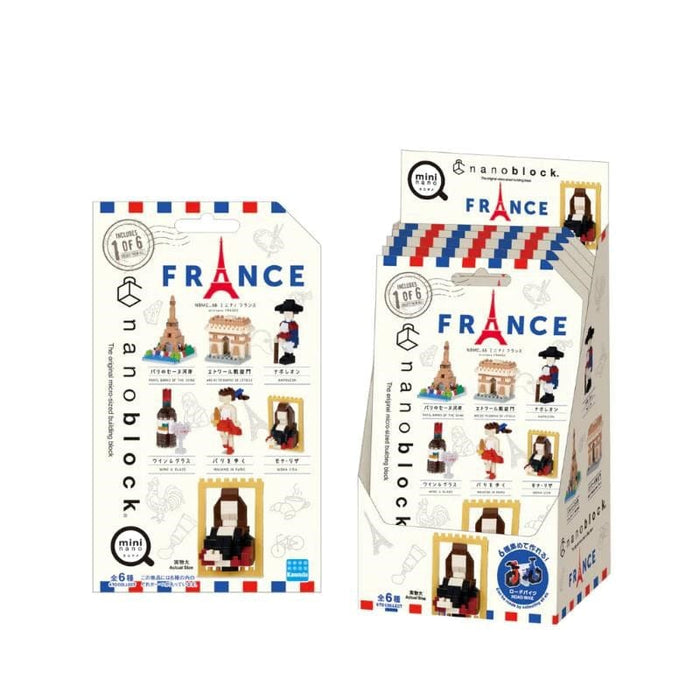 Nanoblock - Mininano France Collection (Blind Bag)