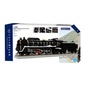 Kawada Construction Puzzles Nanoblock - Steam Locomotive Deluxe Edition