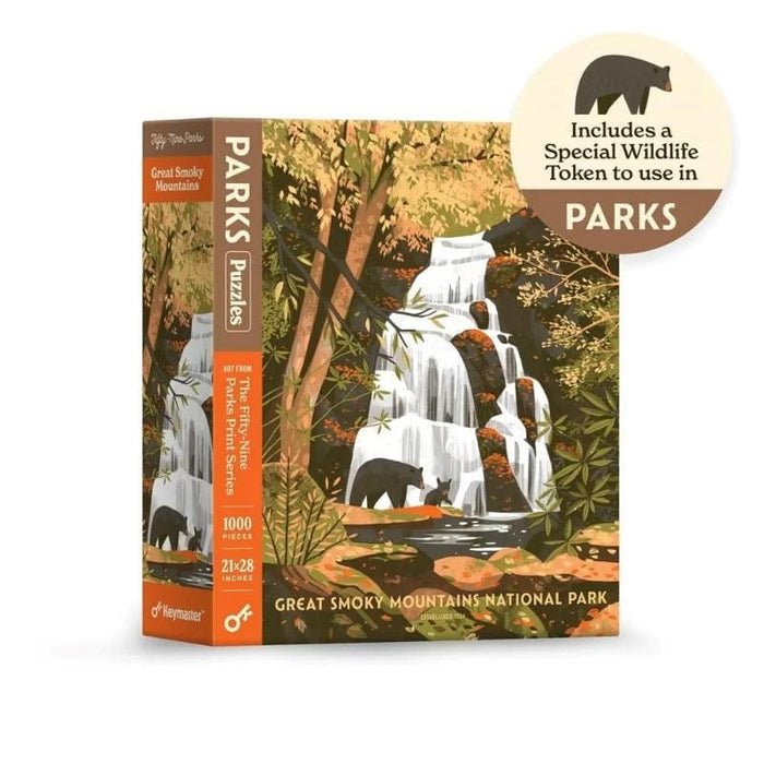 Great Smoky Mountains Park Puzzle (1000pc) Keymaster