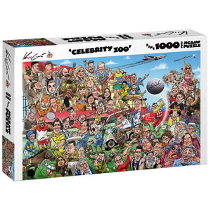 Kick Ass Games Jigsaws Celebrity Zoo - Mark Knight (1000pc)