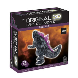 Kinato Construction Puzzles Crystal Puzzle - Godzilla