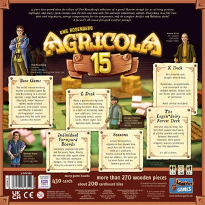 Lookout Games Board & Card Games Agricola 15th Anniversary Edition