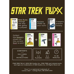 Looney Labs Board & Card Games Fluxx - Star Trek Fluxx