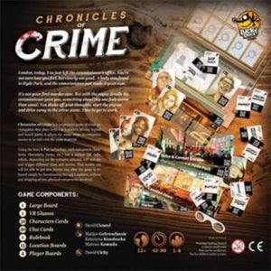 Lucky Duck Games Board & Card Games Chronicles of Crime