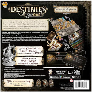 Lucky Duck Games Board & Card Games Destinies - Sea of Sand Expansion