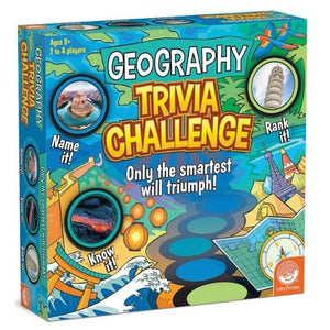 MindWare Board & Card Games Geography Trivia Challenge