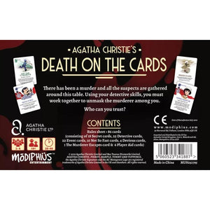 Modiphius Board & Card Games Agatha Christie - Death on the Cards