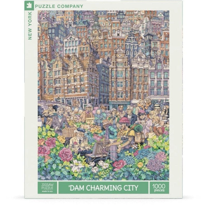 MT Dam Charming City (1000pc) New York Puzzle Company