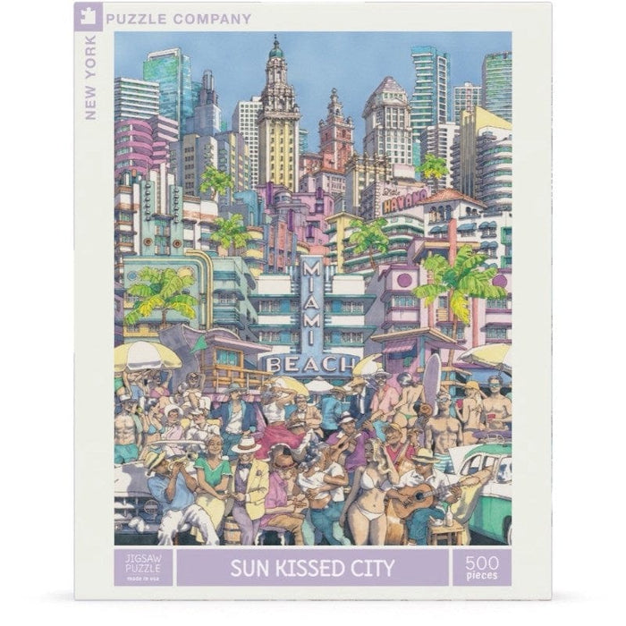 MT Sunkissed City (500pc) New York Puzzle Company