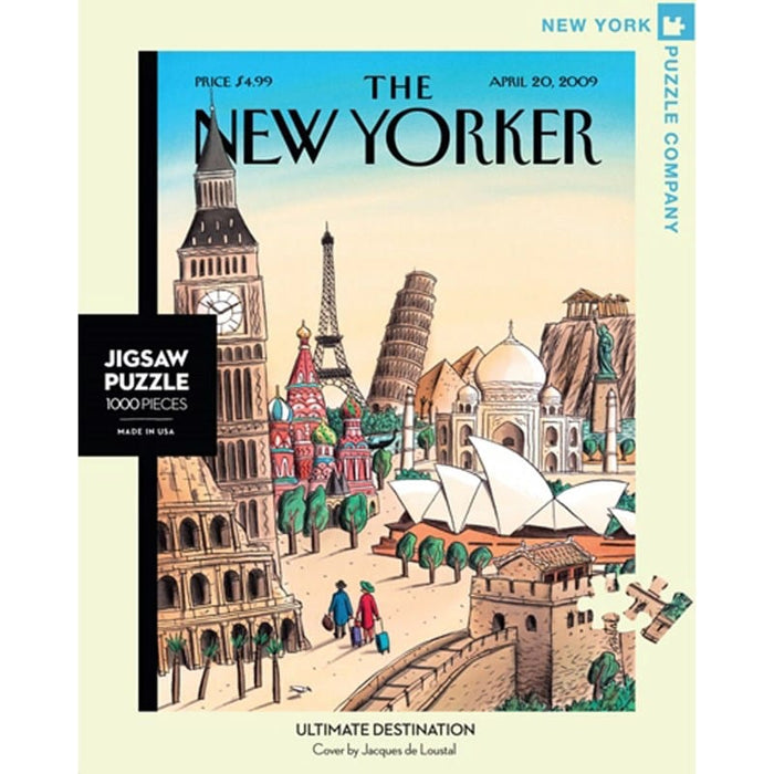 Ultimate Destination - The New Yorker (1000pc) New York Puzzle Company