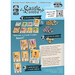 Pandasaurus Games Board & Card Games Castle Combo - Card Game