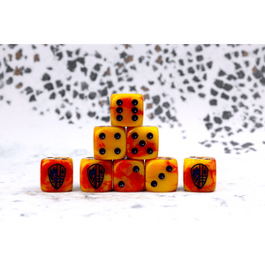 Para Bellum Wargames Miniatures Conquest - Hundred Kingdoms Faction Dice