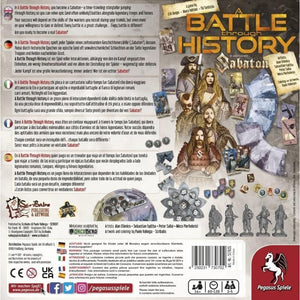 Pegasus Spiele Board & Card Games A Battle Through History – An Adventure with Sabaton