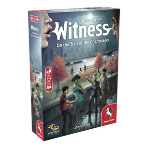 Pegasus Spiele Board & Card Games Witness - On The Trail of the Chameleon (August 2024 Release)