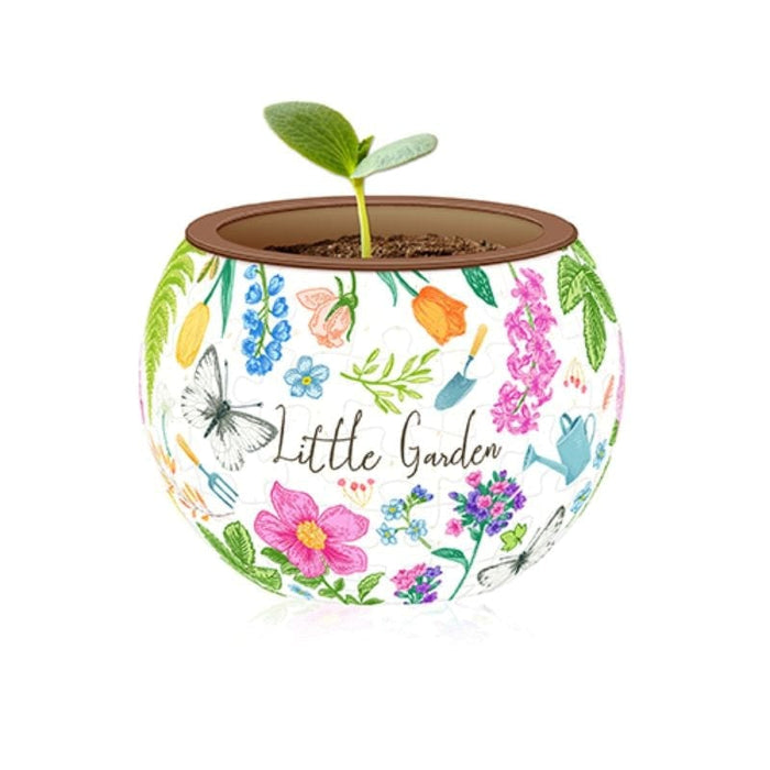 3D Puzzle - 80pc Flowerpot (Little Garden)