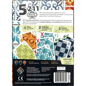 Plan B Games Board & Card Games 5211 (Azul Special Edition)