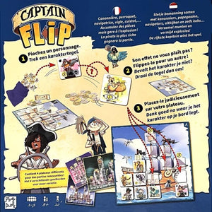 PlayPunk Board & Card Games Captain Flip - Board Game