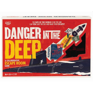 Professor Puzzle Board & Card Games Escape Room - Danger in the Deep