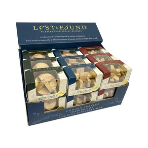 Professor Puzzle Logic Puzzles Lost & Found - Puzzles Inspired by History (Assorted)