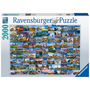 Ravensburger Jigsaws 99 Places in Europe (2000pc) Ravensburger