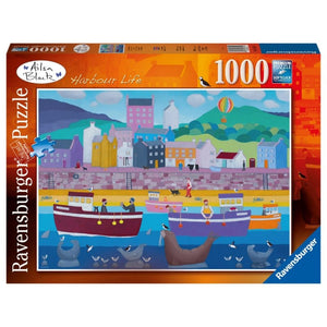 Ravensburger Jigsaws Alisa Black - Harbour Life (1000pc) Ravensburger