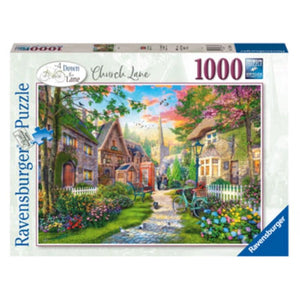 Ravensburger Jigsaws Church Lane (1000pc) Ravensburger