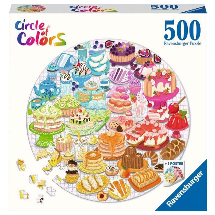 Circle of Colors - Desserts and Pastries (500pc) Ravensburger