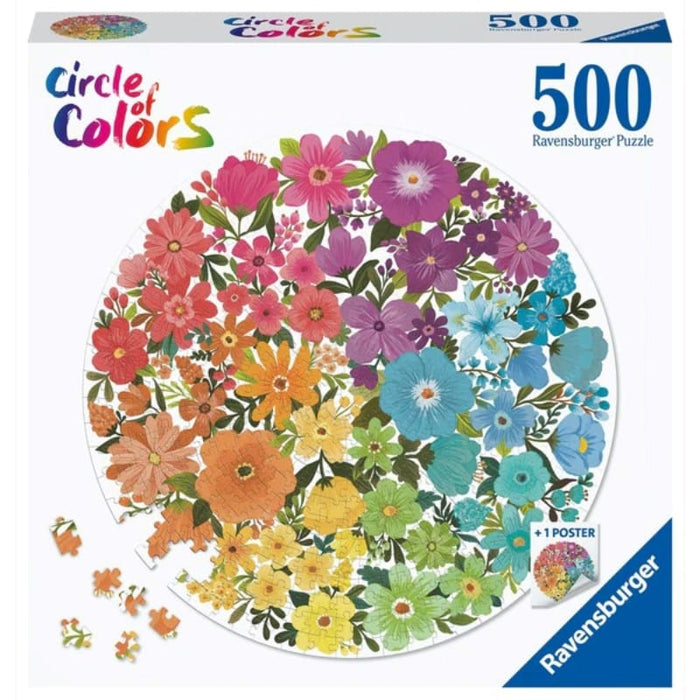 Circle of Colours - Flowers (500pc) Ravensburger