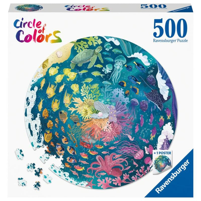 Circle of Colours - Ocean/Submarine (500pc) Ravensburger