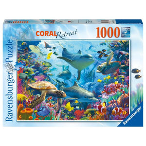 Ravensburger Jigsaws Coral Reef Retre (1000pc) Ravensburger