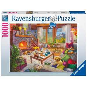 Ravensburger Jigsaws Cozy Cabin (1000pc) Ravensburger