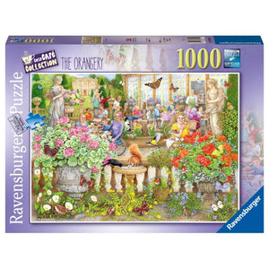 Ravensburger Jigsaws Cozy Caf? No. 2: Secret Garden (1000pc) Ravensburger