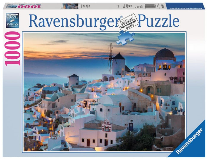 Evening in Santorini (1000pc) Ravensburger