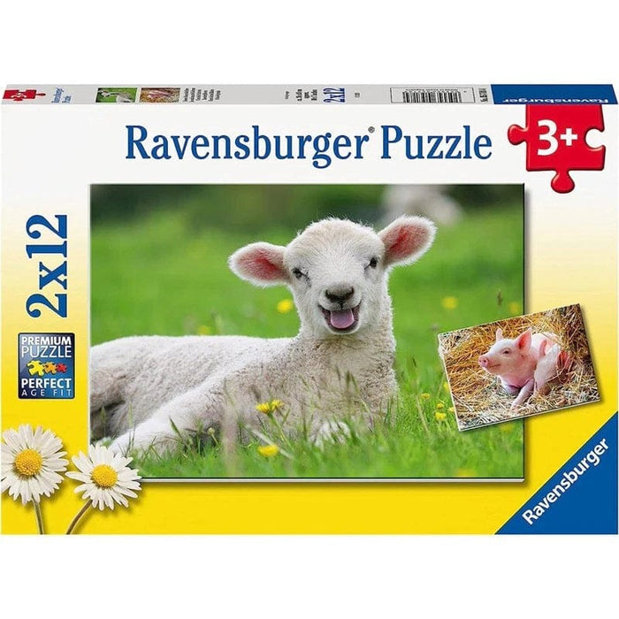 Farm Animals (2x12pc) Ravensburger