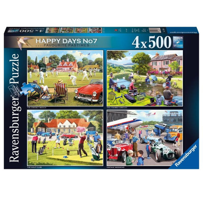 Favourite Pastimes (4x500pc) Ravensburger