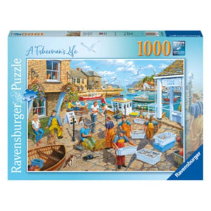 Ravensburger Jigsaws Fishermans Life (1000pc) Ravensburger