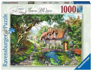 Ravensburger Jigsaws Flower Hill Lane (1000pc) Ravensburger