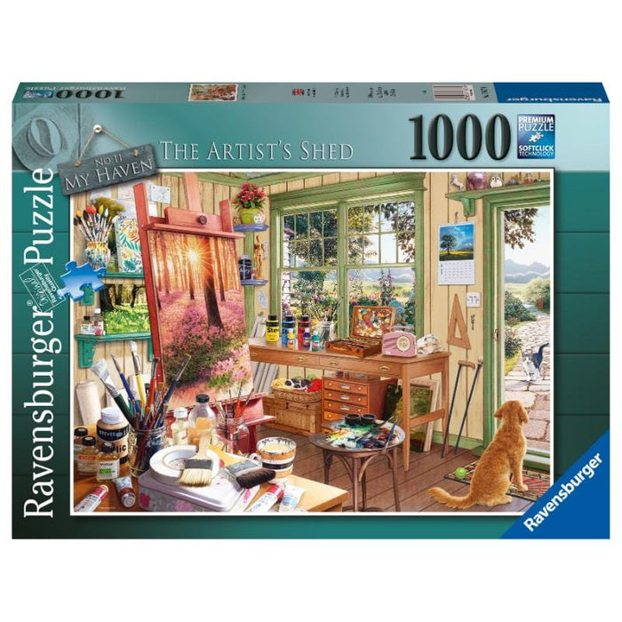 Haven No. 11: Artist's Shed (1000pc) Ravensburger