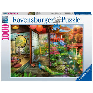 Ravensburger Jigsaws Japanese Garden Teahouse (1000pc) Ravensburger