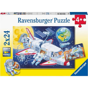 Ravensburger Jigsaws Journey through Outer Space (2x24pc) Ravensburger