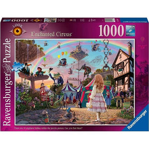 Ravensburger Jigsaws Look & Find No 2, Enchanted Circus (1000pc) Ravensburger